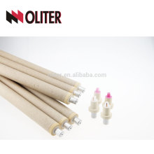 oliter customerized disposable fast expendable thermocouple ceramic tip for steel mill